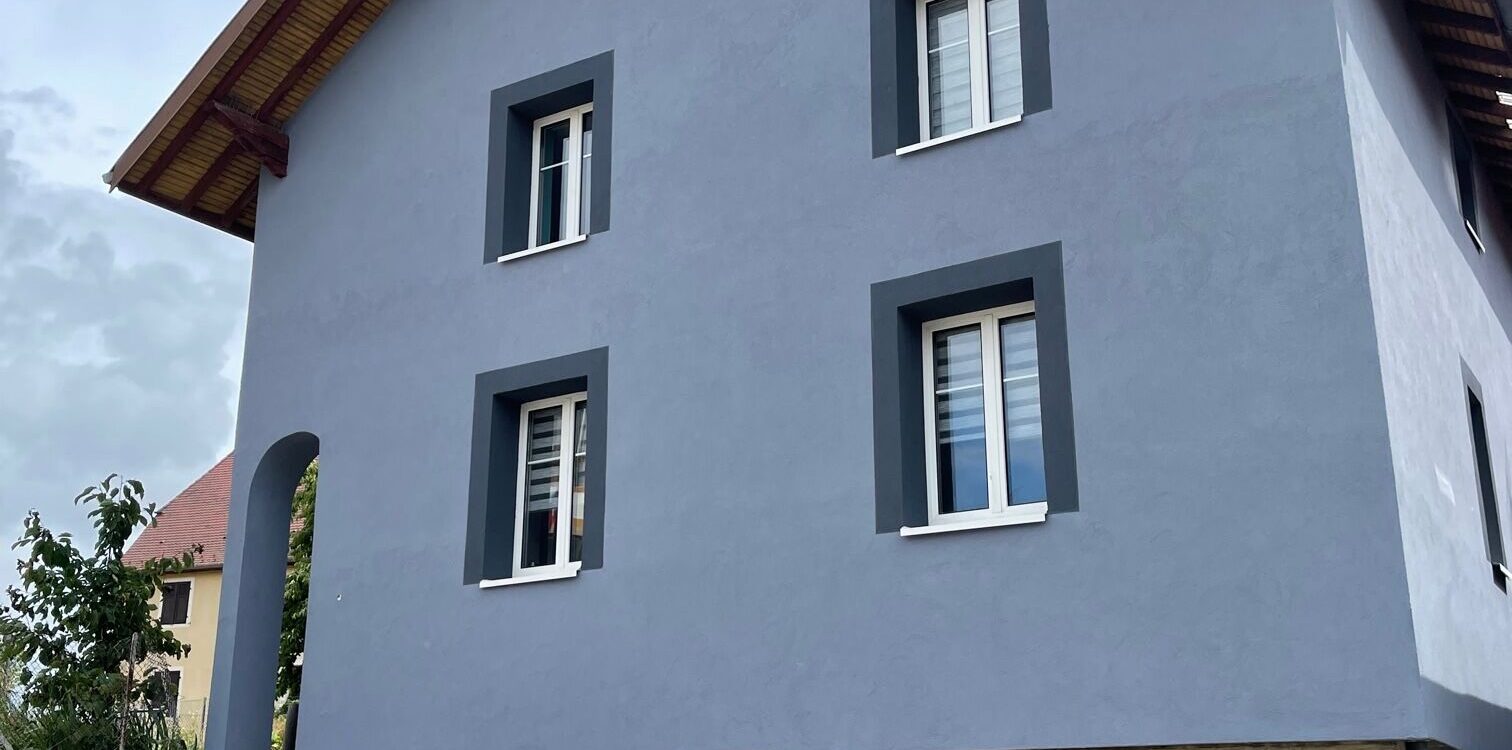 Ravalement de fa&ccedil;ade / peinture Riedisheim