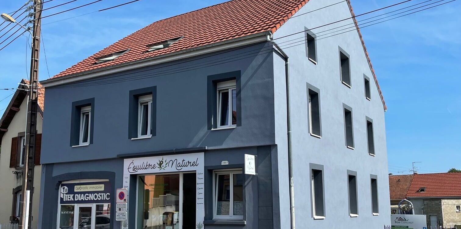 Ravalement de fa&ccedil;ade et isolation ext&eacute;rieure &agrave; proximit&eacute; de Mulhouse et Belfort Kingersheim